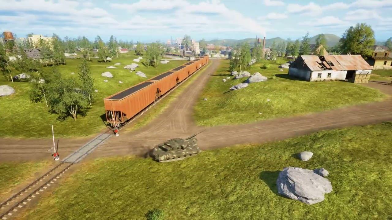 Рейд танкистов на Нарве в SQUAD 10.1 смотреть онлайн