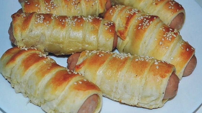 СОСИСКИ В ТЕСТЕ РЕЦЕПТ 😋👍