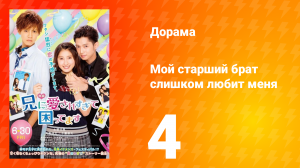 Мой старший брат слишком любит меня 1 сезон 4 серия