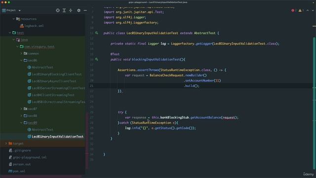 007 Unary Error Handling - Integration Test смотреть онлайн