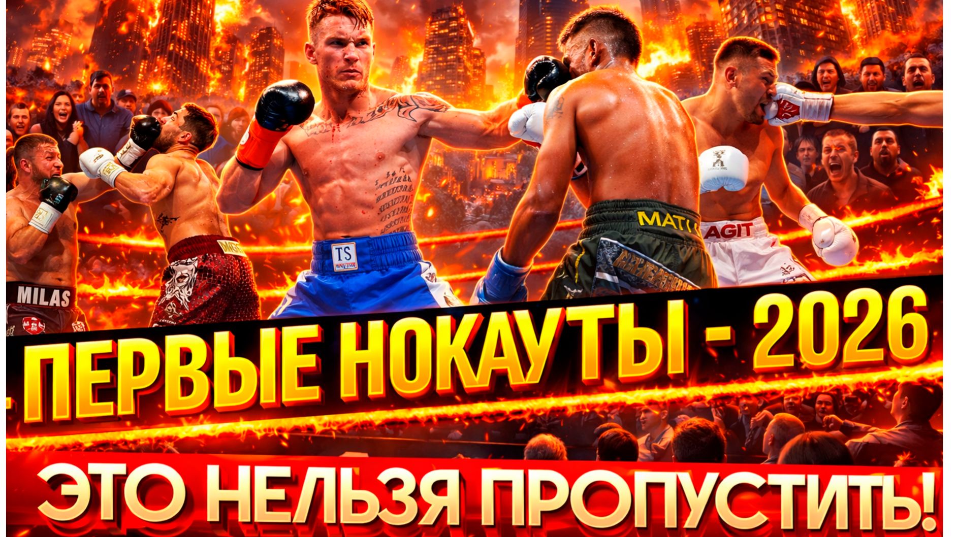БОКС. ПЕРВЫЕ НОКАУТЫ 2026 - ЖАРКИЙ ЯНВАРЬ смотреть онлайн