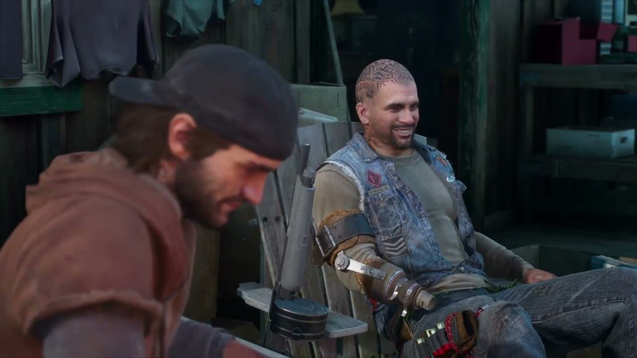 Дикон узнает о лагере ополченцев, где находится Сара в Days Gone смотреть онлайн