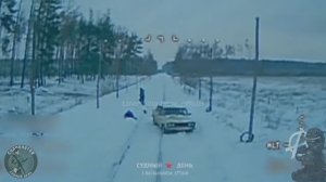 После переопределения цели удар был нанесён по полицейскому автомобилю.