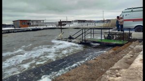 Купель у моря. Крещение в Керчи.