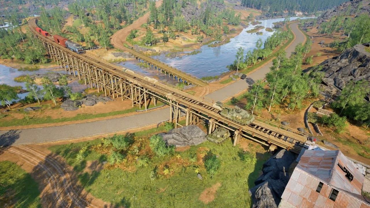 Абрамсы в засаде на городке в SQUAD 10.1 смотреть онлайн