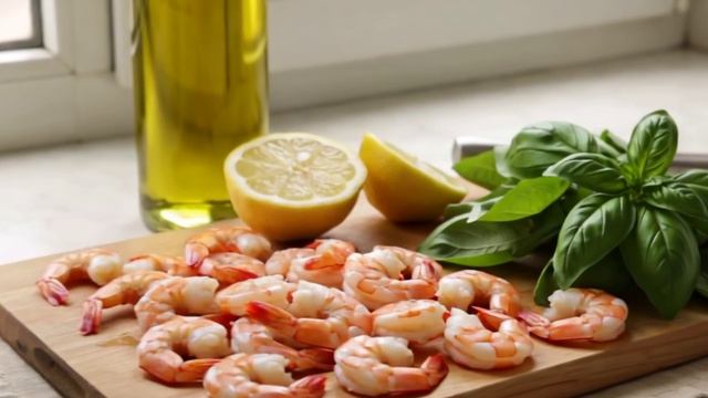 КРЕВЕТКИ С ЛИМОНОМ. Рецепт внутри! С Вас подписка, лайки и комменты! смотреть онлайн