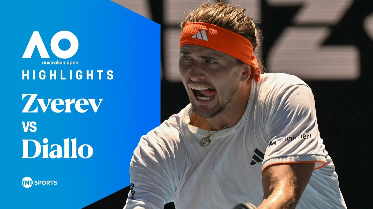 18.01.2026 | ОБЗОР ИГРЫ | Александр Зверев - Габриэль Диалло | 1-й круг | AO 2026 | Highlights смотреть онлайн