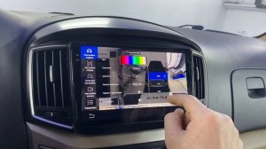 Hyundai Starex - установка Android магнитолы с функцией кругового обзора 360