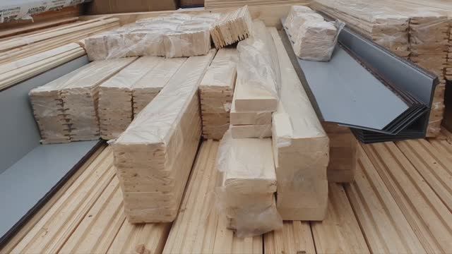 Комплектация бани из сухого профилированного бруса из Пестово - строительство под ключ в Москве смотреть онлайн