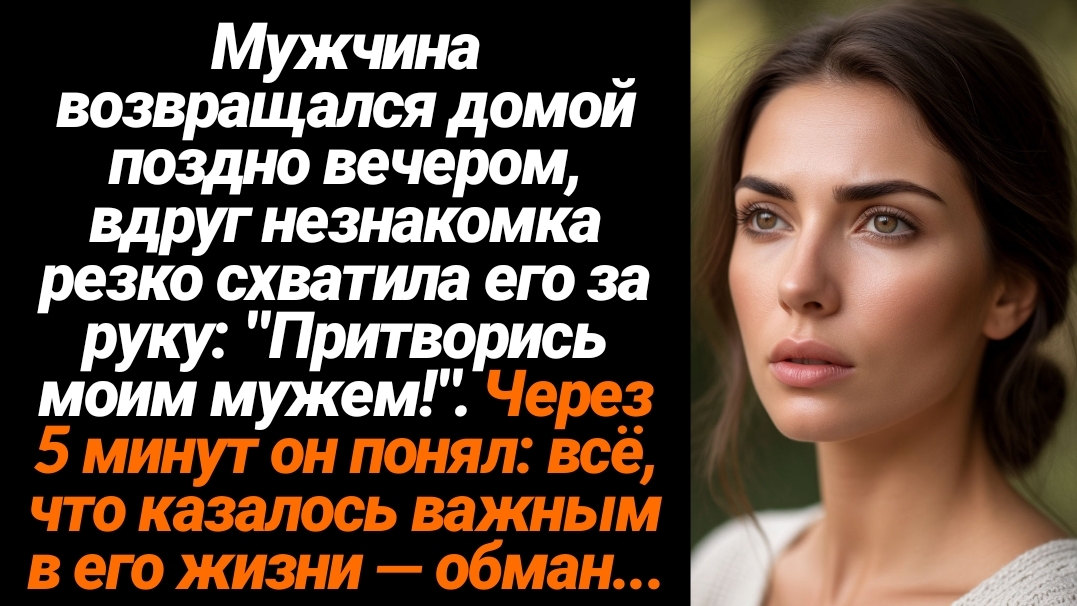 Жизненные Истории/Мужчина возвращался домой поздно вечером, вдруг незнакомка резко схватила его за р смотреть онлайн