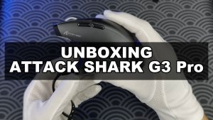 ATTACK SHARK G3PRO — UNBOXING | ASMR | РАСПАКОВКА