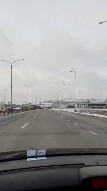 Трасса Таврида и снег в Крыму смотреть онлайн