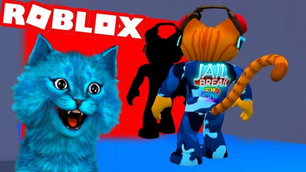 ПРЫГНИ В ЭТУ ДЫРКУ! Roblox Котик Игроман Котёнок Лайк