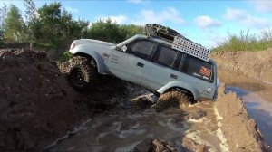 Патрол против Крузака 80 . RC OFFroad 4x4