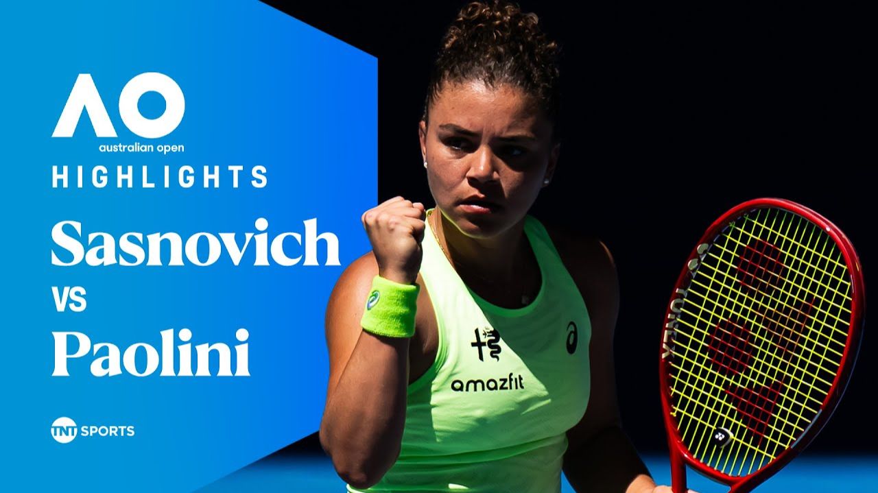 18.01.2026 | ОБЗОР ИГРЫ | Александра Саснович - Жасмин Паолини | 1-й круг | AO 2026 | Highlights смотреть онлайн