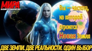 Вы — частота, из которой строится Новая Земля | Мира. Высший Плеядеанский Совет