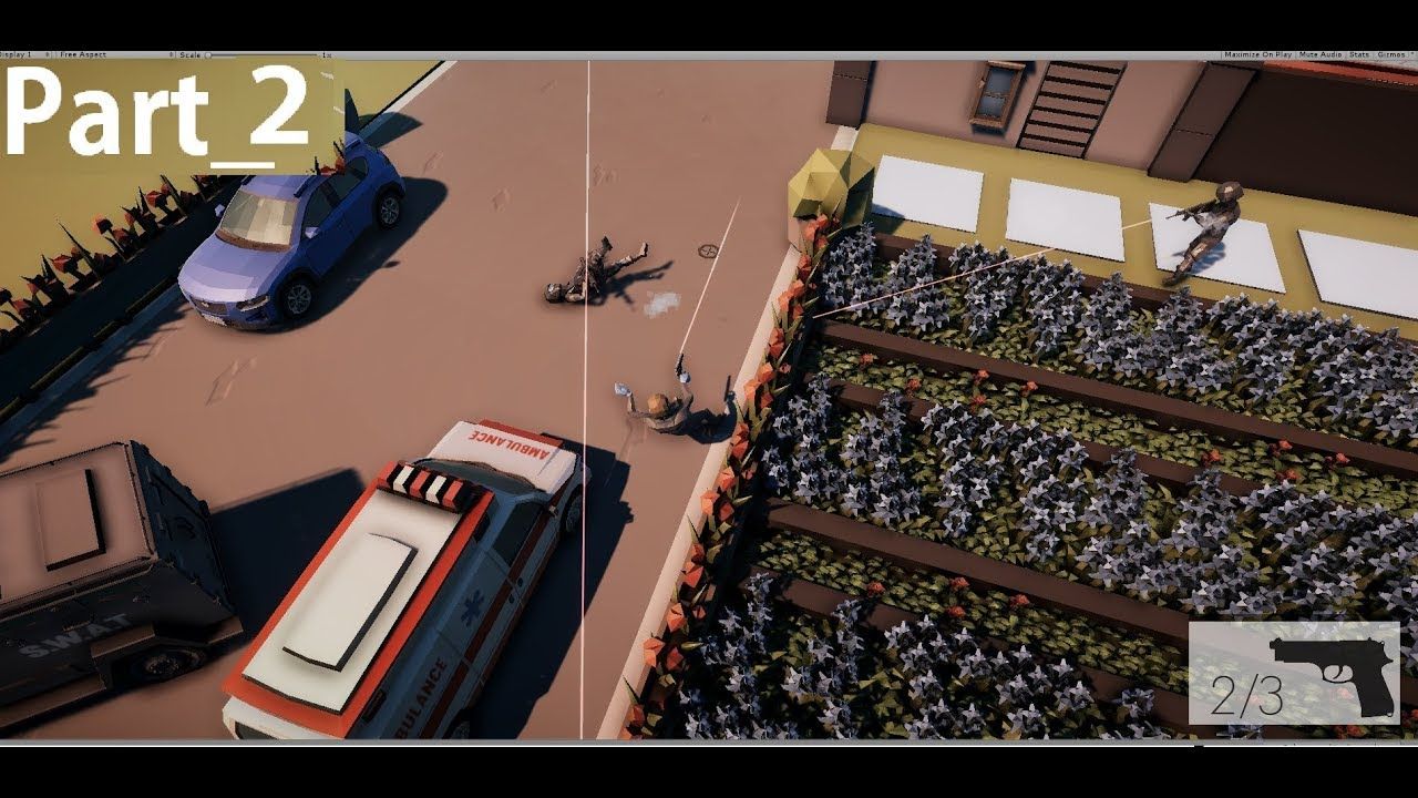 How to make Physical interactive door in Unity - top-down series part 2 смотреть онлайн