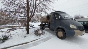 👉🏼💯 Ассенизаторская сага: Зимняя отвага! (Будни ассенизатора)