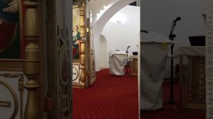 Божественная служба в храме Святой Троицы