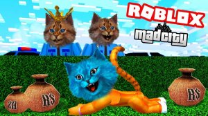 УКРАЛИ СИЛУ У СУПЕРГЕРОЕВ! ДВА КОТА ФЛЭША СБЕЖАЛИ ИЗ ТЮРЬМЫ! Roblox