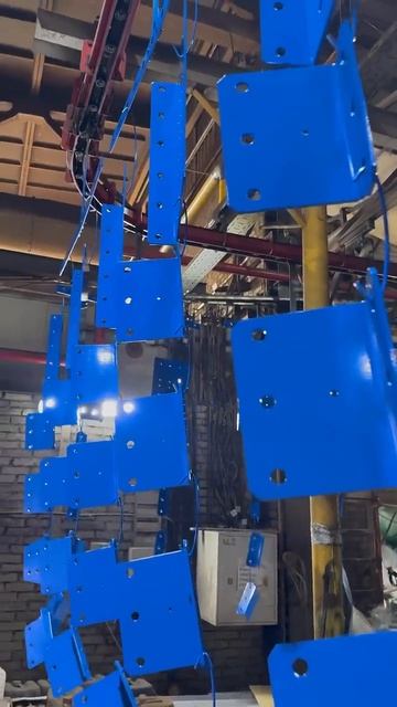 Порошковая окраска #cnc #fabrication #engineering #metal #jobshop #welding #металлообработка смотреть онлайн