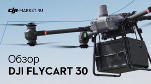DJI FlyCart 30 — лучший дрон для доставок в труднодоступные места