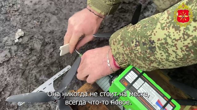 Боевая работа расчетов FPV-дронов войск БпС ГрВ «Север» смотреть онлайн