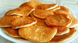 Кето блины без муки на сухой сковороде.