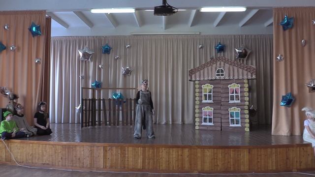 Волк и 7 козлят - исполнители учащиеся 3-4 классов - 2 группа театрального коллектива