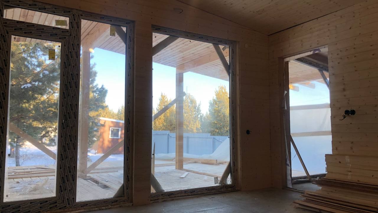 Модульный дом (в процессе строительства)