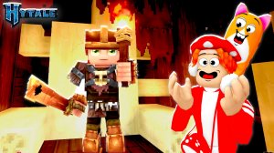 😈ПОБЕДИЛ БОССА и СТАЛ ВОЖДЁМ ДИКИХ ТРОРКОВ👹! HYTALE - ЧАСТЬ 3