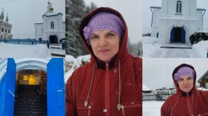 Поездка в больницу ,зашли в церковь.