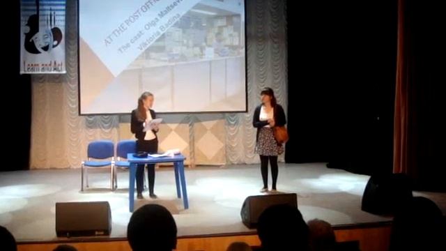 Sunrise Theatre Studio. Learn and Act-2014. At the post office смотреть онлайн
