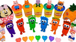 ЛЕПИМ ЦВЕТНЫЕ СТОПЫ ИЗ КИНЕТИЧЕСКОГО ПЕСКА ВИДЕОЛЕПКА ВИДЕО ДЛЯ ДЕТЕЙ КАНАЛ ИГРАЛКИ-ЗАЛИПАЛКИ