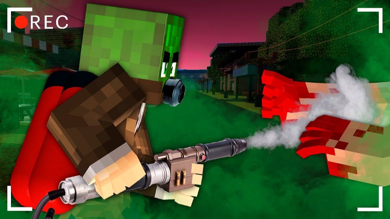 ЗАЧИСТКА ЗАРАЖЕННОГО ГОРОДА ЧЕЛОВЕК МОТЫЛЕК ЧАСТЬ 6 СТРАШИЛКИ МАЙНКРАФТ смотреть онлайн