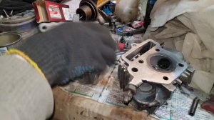 Спортивный распредвал в мопед 70 кубов. пробная установка