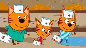 Три Кота Прививки и Спорт