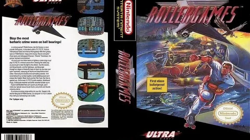 Rollergames (NES) смотреть онлайн