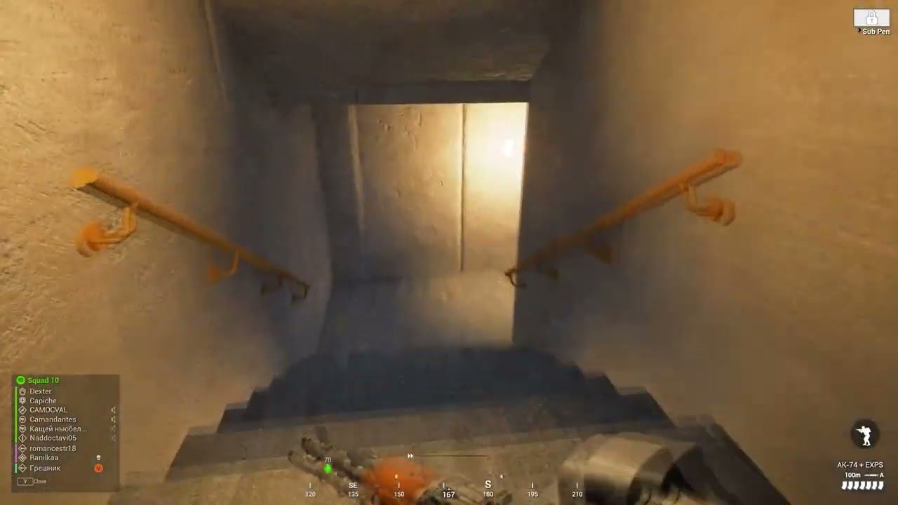 Команда пытается зайти в тоннель в SQUAD 10.1 смотреть онлайн