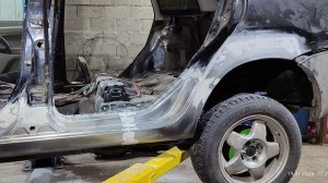 Кузовной ремонт Калины. часть 8 ( шпаклёвка )