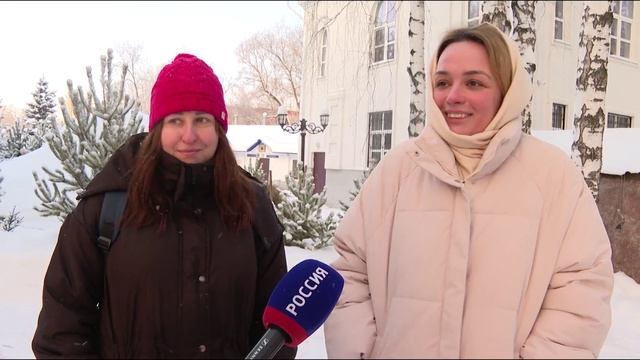 Крещенские купания проходят в Тюменской области смотреть онлайн