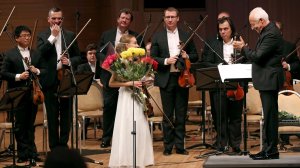 Размышление Ж. Массне, Владимир Спиваков и Людмила Выговская