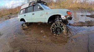 Наноколеса на Крузаке 80 😮