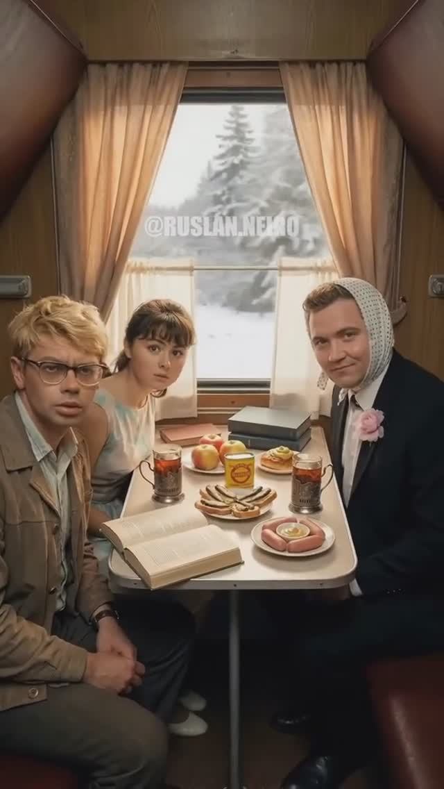 С кем из них ты бы поехал в купе 24 часа? 🤔🥹 смотреть онлайн