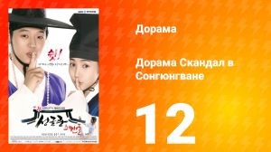 Скандал в Сонгюнгване 1 сезон 12 серия