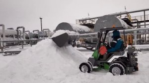 Уборка снега. Спецтехника FRONTMEN