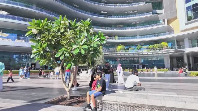 🇦🇪 Дубай, ОАЭ - центр города, пешеходная прогулка / 2026 смотреть онлайн