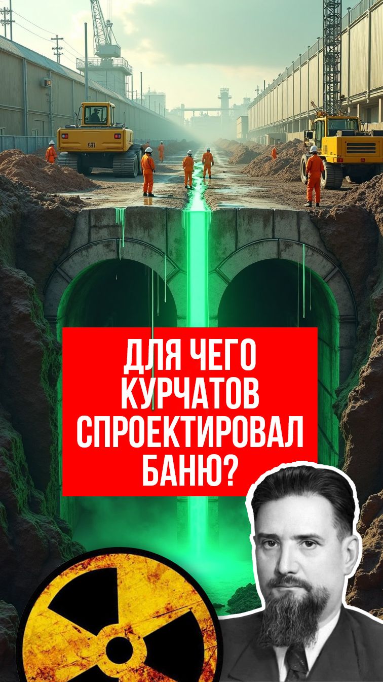 Для чего Курчатов спроектировал баню?