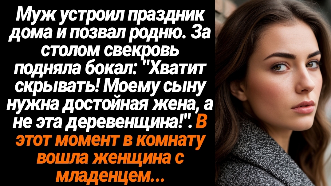 Жизненные Истории/Муж устроил свой праздник дома и позвал родню. Свекровь представила новую жену смотреть онлайн