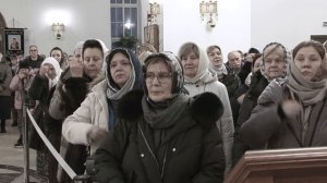 "Буди Господи Милость Твоя на нас якоже уповахом на Тя" хор под управлением Екатерины Кудрявцевой.